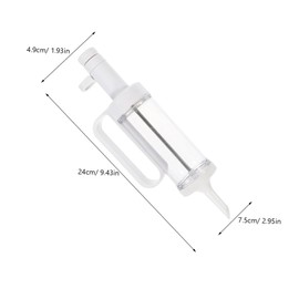 Zerodeko 1 Set Cookie Press Tool Multi Function Baking Mold for Easy Cookie Decoration Ergonomic Design for Comfort for Cupcakes Cakes Household Baking Accessories