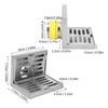Corner Floor Drain L Shape Stainless Steel Wear Resistant Durable
