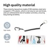 4 Pcs Retractable Spring lanyard,Safety Retractable Coiled Lanyards Straps,Heavy Duty