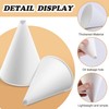 DECOHS 120 Pcs Disposable Engine Oil Funnels- Paper Funnels for