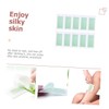 OHPHCALL Hair Removal Wax Paper 10pcs Depilatory Strips Gentle Hair