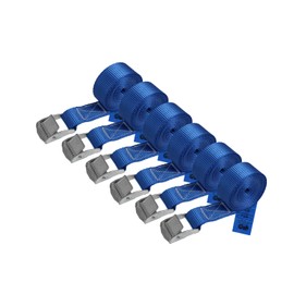 Lashing Strap Lashing, Strap Fastening, Strap Clamp, Fastening Straps in Various Lengths and Quantities, Maximum Load 250 kg, DIN EN 12195-2