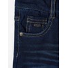 NAME IT Boys' Denim Long Shorts with Pockets, Dark denim