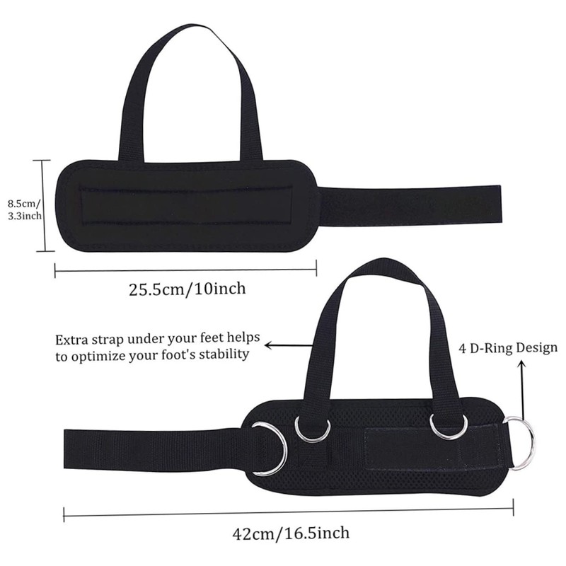 KOMBIUDA 1 Pair Ankle Straps for Cable Machines Women Fitness