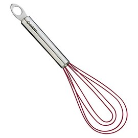 Cuisipro 74696805 Flat Whisk, 8 Inch, Red