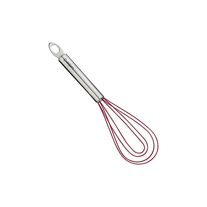 Cuisipro 74696805 Flat Whisk, 8 Inch, Red