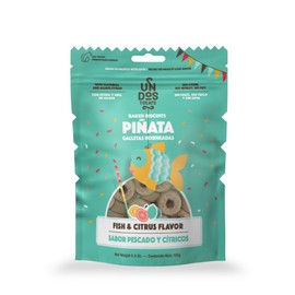 Uno Dos Treats, Premios Para Perro de Pescado, 155.92g                                                                                                