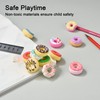 HILAZA Donut Erasers for Kids Bulk, 24 Pieces 3D Cute
