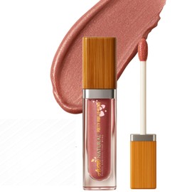 2-in-1 Lip Gloss and Lip Mask- Pretty Pink Vanilla-Scented All-Natural Lip Gloss