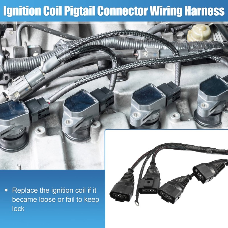A ABSOPRO 1 set automotive ignition coil wiring harness 06B998018T