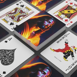 Brian Bula Jesus Playing Cards Cool Artisan Jesus Christ Cards