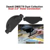 Dewalt DWS779 Dust Collection for Dual 2.5" Ports (one on