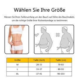 La Dearchuu Back Brace Lumbar for Men and Women Intervertebral Disc Belt The Sport Lumbar Support with Double Bands for Strong Compression - Breathable