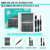 Kit De Extensiones De Pestañas Con Pegamento Amzgirl Lash