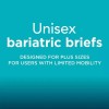 Assurance Unisex Maximum Incontinence Briefs with Tabs, Bariatric 40 Count