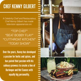 Chef Kenny Gilbert's Ultimate Sweet Tomato Molasses Barbecue Sauce - A Classic Sweet BBQ Sauce Great On All Meats