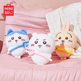 Chiikawa Warrior Stand Plush – Kawaii Battle-Ready Plushie for Desk, Display, or Gifting | Viral Collectible for Anime & Plush Fans:_Usagi