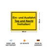 Strobo XXL Einfahrt und Ausfahrt freihalten sign, 40 x 30
