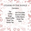 Purely Home Wild Rabbits Decaf Tea Canister - Pink Metal