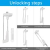 XCHTX Llave magnética, pinza de seguridad antirrobo y llave de