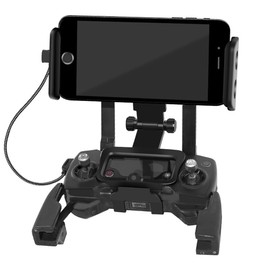 Tineer Remote Control Extended Front Holder Bracket for DJI Mavic 2 Pro/Zoom, Mini, Air, Spark Drone, Support 4.6-11Inches Front Holder for Phone/Tablet Mount Clip