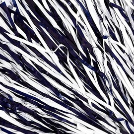 Anderson's Premium Navy Blue and White School Spirit Shakers, Cheerleader Pom Poms, Sports Fan, Football, Basketball, Homecoming, Squad, Team, Party, Dance Club, Performance, Celebration Pack of 10