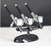 Uouteo Airbrush Gun Holder Plastic Air Brush Stand Holds 3