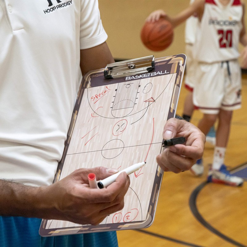 GoSports Dry Erase Coaches Board with 2 Dry Erase Pens