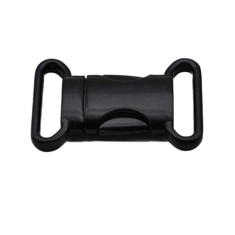 HEALLILY 2pcs Metal Side Release Buckles Adjustable Quick Release Clips