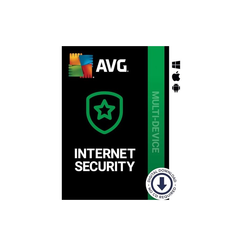 AVG Internet Security 2024 | Multi-device | 10 Devices |