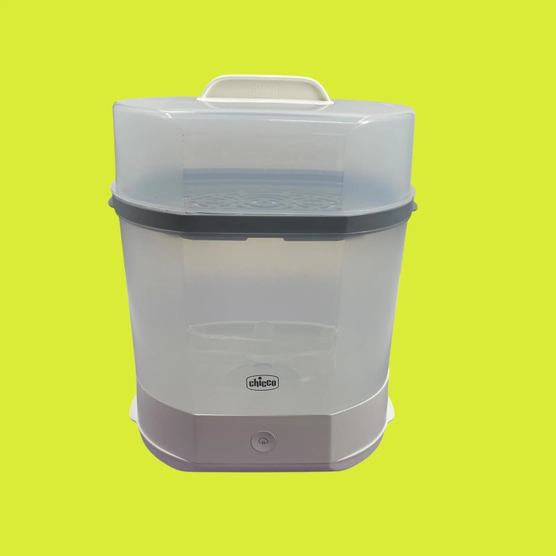 Chicco 3-in-1 Electric Steam Sterilizer for Bottles Pacifiers Toys White