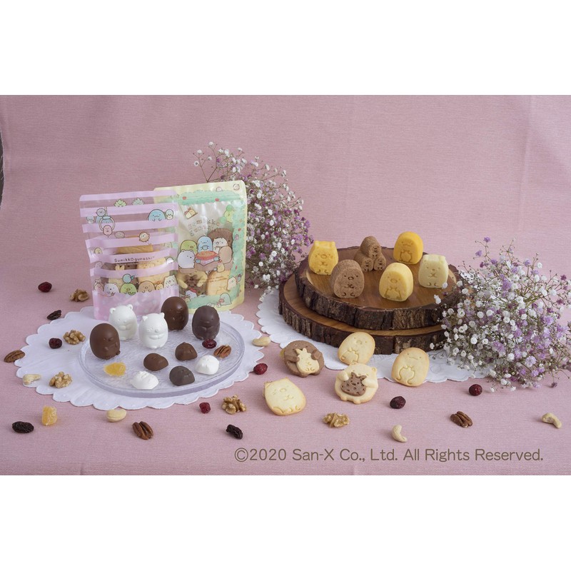 Kai KAI DN0500 Cookie Cutter Set, Sumikkogurashi, Penguin, Cat, Tokage,