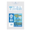 KH58 Strong Material Poly Bags, 1.6 gal (45 L), Translucent,
