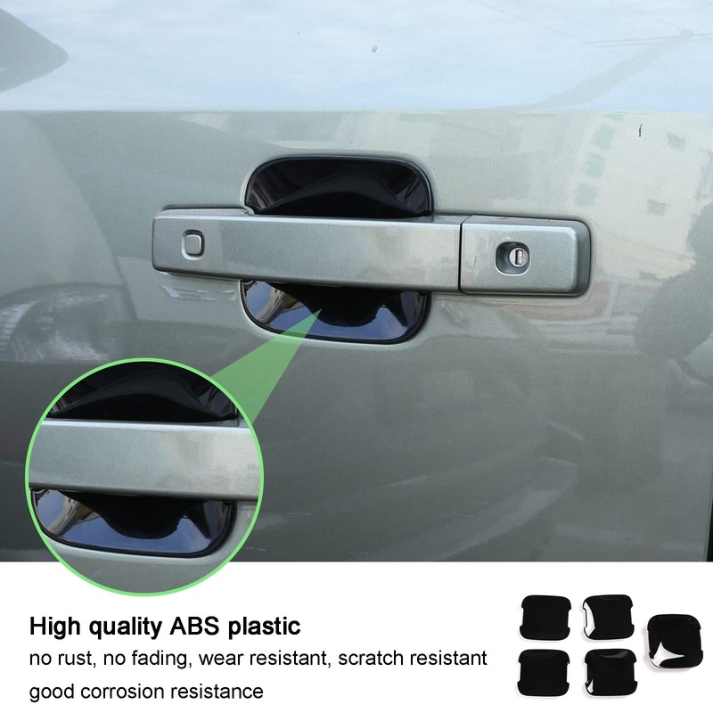 PIUGILH Car Door Handle Cup Cover Trim Replacement Compatible with
