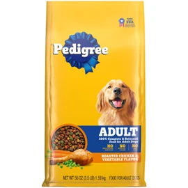 Pedigree Complete Nutrition Adult Dry Dog Food, Roasted Chicken & Vegetable Flavor, 3.5 lb. Bag