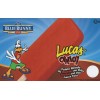 Blue Bunny Lot of 2 Lucas Chamoy (Blue Bunny) Ice Cream Truck Decal Sticker 8"x 5"