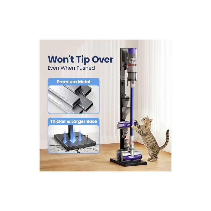 pickpiff Vacuum Cleaner Stand Compatible with Dyson V15, V12, V11,