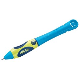 Pelikan Griffix 820516 Pencil for Left-Handed Users, NeonFreshBlue, Pack of 1 in Folding Box