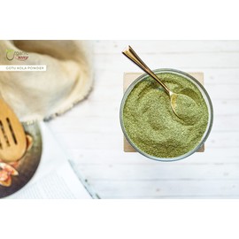 Organic Way Gotu Kola Powder (Centella asiatica) - Kosher & USDA Certified | Vegan, Non-GMO & Gluten Free | Tested for Heavy Metal and Purity | Resealable Bag | 100% Raw from India (1/4LBS / 4Oz)