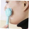 Healeved 12pcs Face Cleansing Brush Portable Exfoliator for Gentle Facial