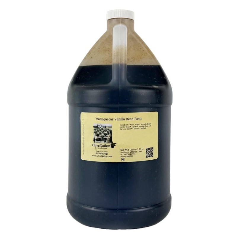 OliveNation Madagascar Vanilla Bean Paste - Thick Texture Premium Vanilla