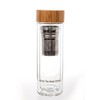 Double Wall Glass Cold Brew Chai, Tea Infuser, Water Tumbler.