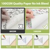 VAIGU:OA Notebook A5 Squared, Pack of 4 Notebooks Spiral Bound