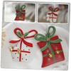 KONTONTY Unique Xmas Tree Pendants Iron Decorative Hanging Ornaments for