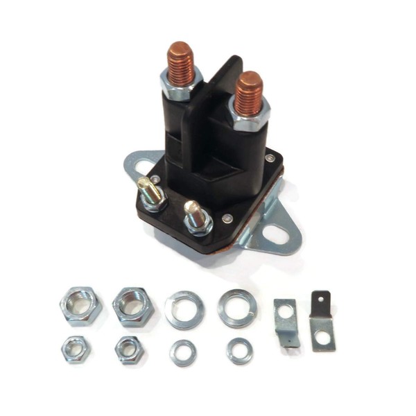 The ROP Shop Starter Solenoid w/ 2 Hole Bracket for
