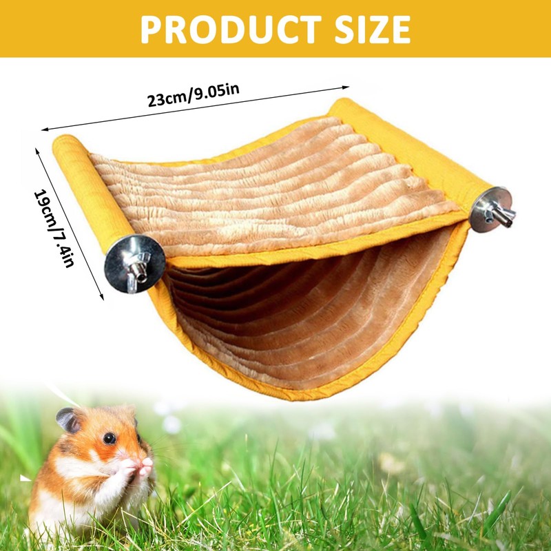 Warm Hamster Hammock House Mouse Rat Hanging Swing Bed Guinea
