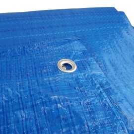 waterproof tarpaulin/builders tarp/ground sheet cover up LARGE 2m x4m
