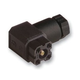 Hirschmann Rectangular Connector, Socket, 4 Position, Solder - G4W1F Black