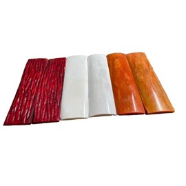 3 Sets Combo Cattle Bone Knife Scales For Knife Building Projects Knifesmithing Scales