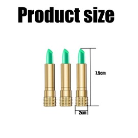 3pcs Colour Changing Lipstick,Long Lasting Lip Balm,Moisturising Colour Changing Lip Balm,Colour Changing Lip Gloss,Magic Colour Balm for Women Girls,Suitable as a Gift for Women.